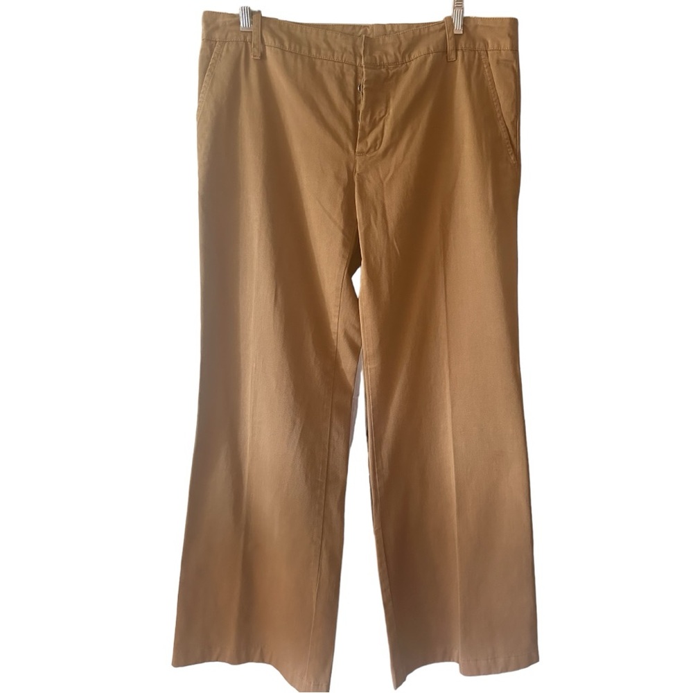 MARNI Vintage Button Fly 100% Cotton Low Rise Wide Leg Chino Pants - Size 46